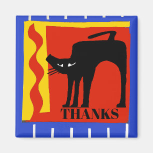 Cat, edit text magnet