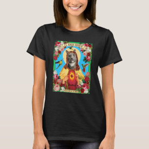 Cat El Gato Mexican Catholic Saint Weird Surrealis T-Shirt