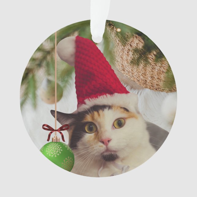Cat Elf  Ornament (Front)