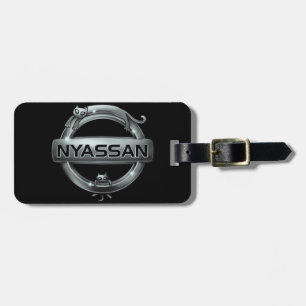 cat emblem 2 luggage tag