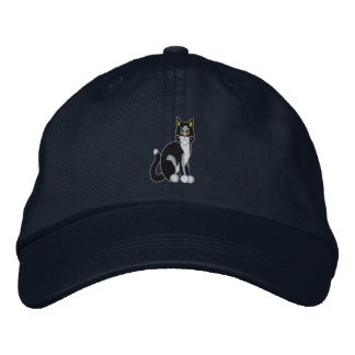 Cat Embroidered Hat