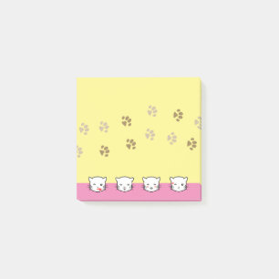 Cat Emoji Art 2 Post-it Notes