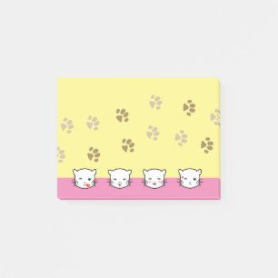 Cat Emoji Art 2 Post-it Notes