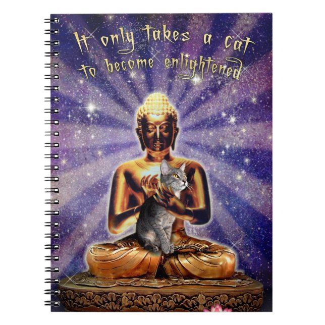 Cat Enlightenment Notebook (Front)