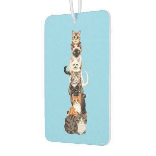 Cat-Er-Pillar Feline Tower Car Air Freshener