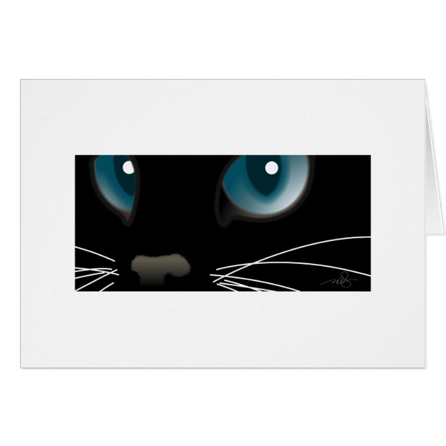 Cat Eyes Blue (Front Horizontal)