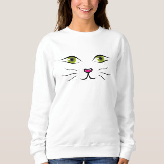 cat eyes sweatshirt