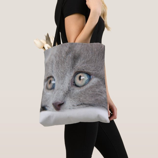 Cat Eyes Tote Bag (Close Up)