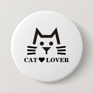 Cat-Face 缶バッジ 7.5 Cm Round Badge
