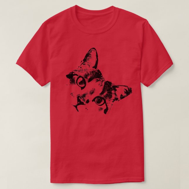 Cat face 1 T-Shirt (Design Front)