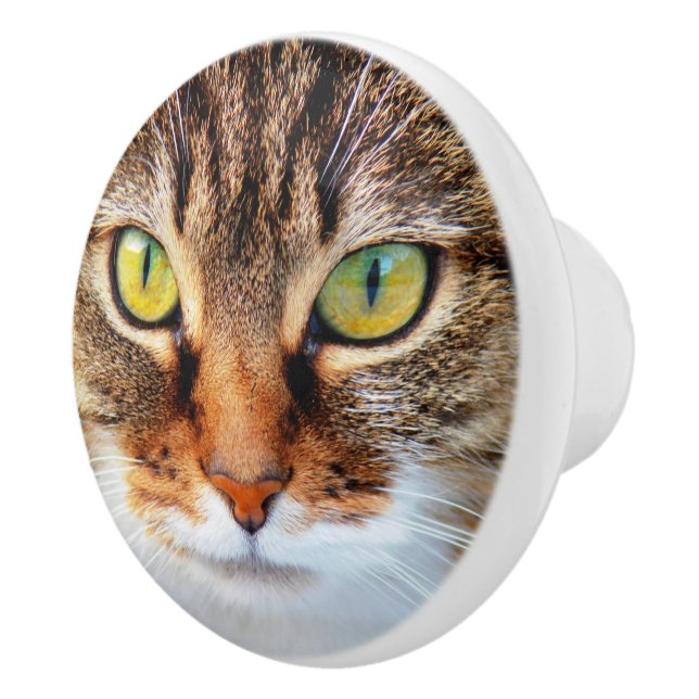 Cat face ceramic knob (Right)