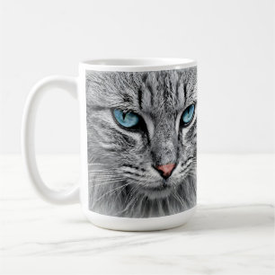 Cat Face Fractal Design-10682 Coffee Mug