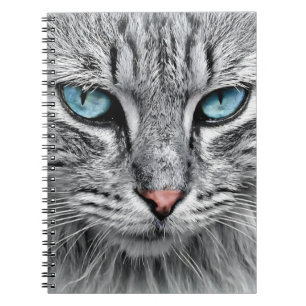 Cat Face Fractal Design-10682 Notebook