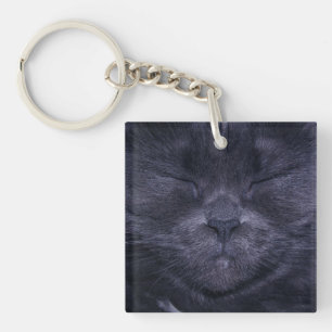 Cat Face Key Chain