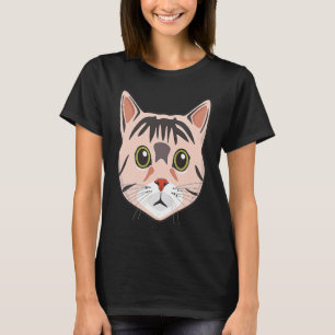 Cat Face Meowdy Cute Kitten Cat Meme  2 T-Shirt