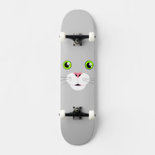 Cat Face Skateboard