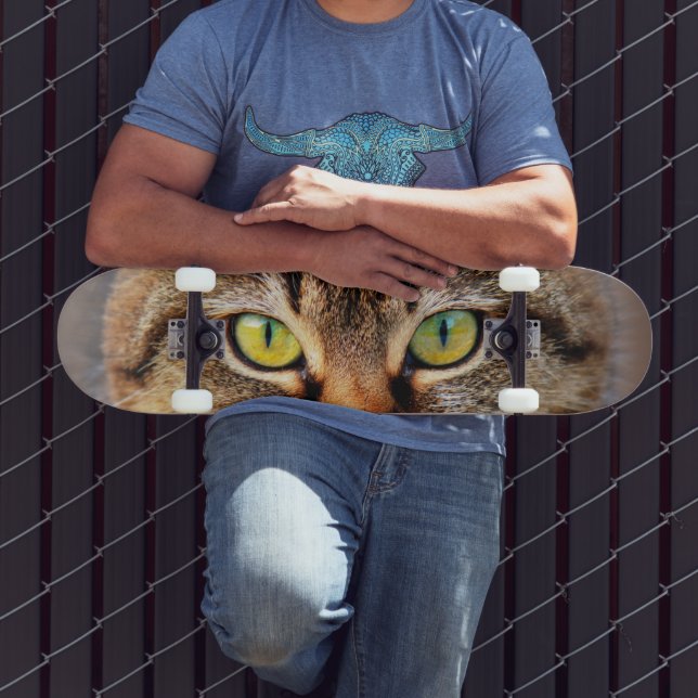 Cat face skateboard (Outdoor 3)