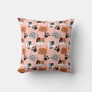 Cat Faces Cushion