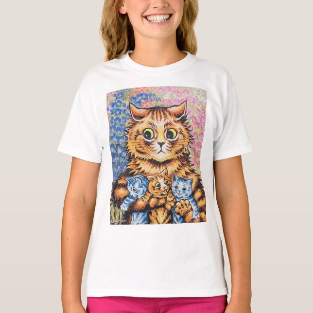 Cat Family | Louis Wain | T-Shirt (Front)