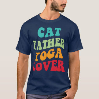 Cat Father Yoga Lover Iii vintage T-Shirt