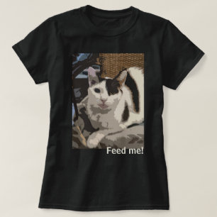 Cat "Feed Me!" T-Shirt
