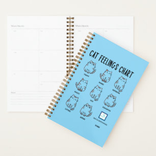 Cat Feelings Chart Planner