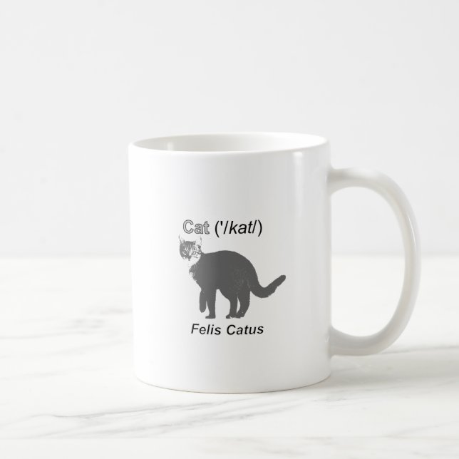 Cat Felis Catus Coffee Mug (Right)
