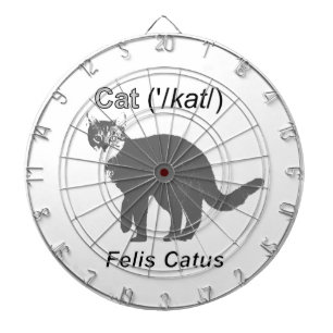 Cat Felis Catus Dartboard