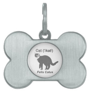Cat Felis Catus Pet ID Tag