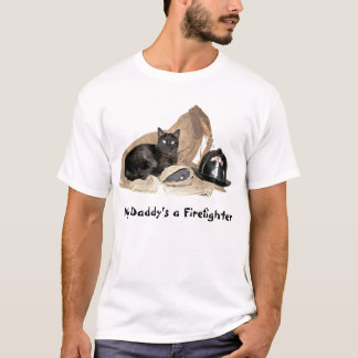 Cat Firefighter T-Shirt