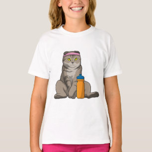Cat Fitness Drinking mug T-Shirt