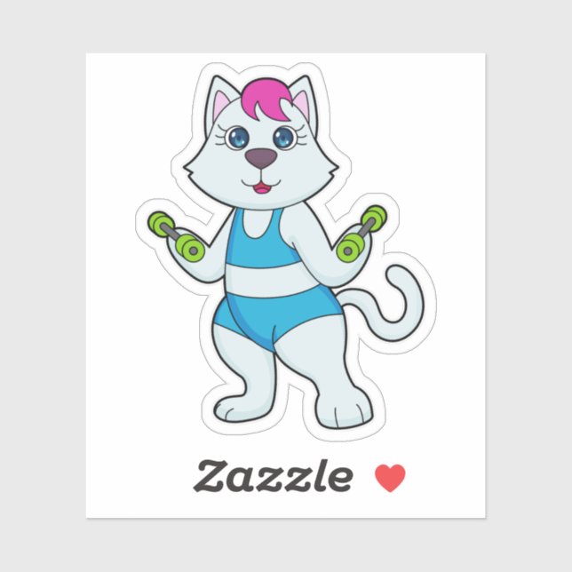 Cat Fitness Dumbbell (Sheet)