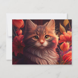 Cat Fleur Postcards