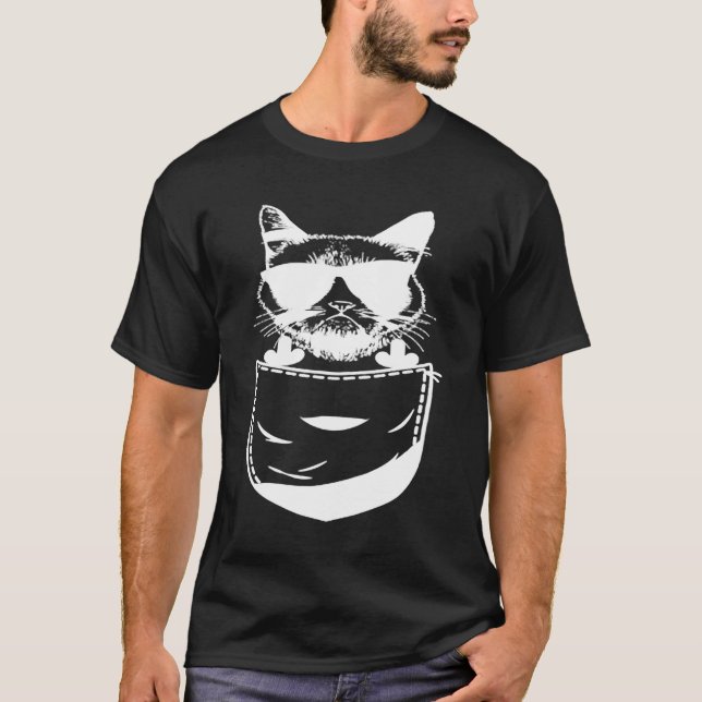 Cat Flipping Off  Animal Meme Sarcastic Kitten Own T-Shirt (Front)