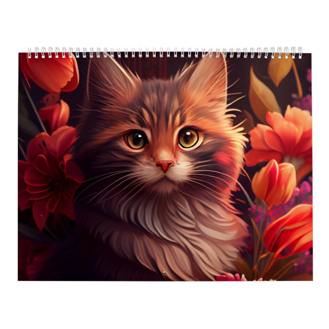 Cat Flower Calendar (Cover)