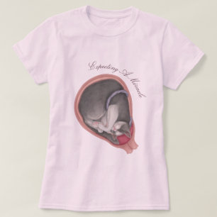 Cat Foetus- Proud Mummy T-Shirt