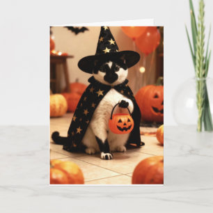 Cat Folded Greeting Card