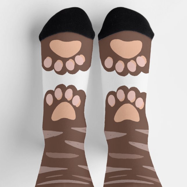 cat foot  socks (Top)