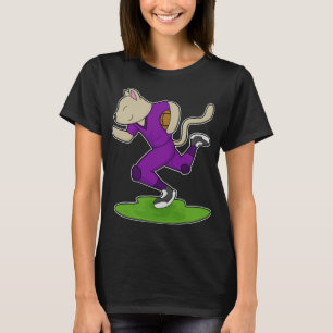 Cat Football player American football T-Shirt