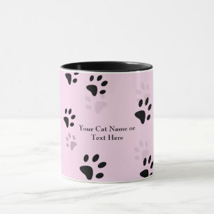 Cat Footprints Mug