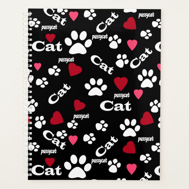 Cat footprints planner (Front)