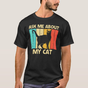 Cat For Men Women Black Cat  Cat Person Cats 2 T-Shirt