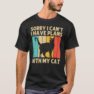 Cat For Men Women Black Cat Cat Person Cats 2 T-Shirt