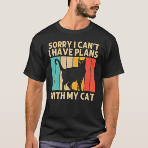 Cat For Men Women Black Cat Cat Person Cats 2 T-Shirt