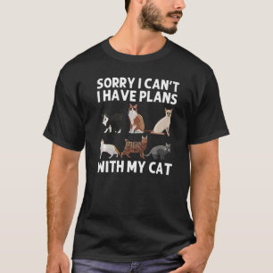 Cat For Men Women Cat Cat Lady Kitty Cats Animal T-Shirt