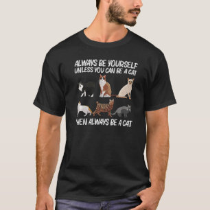 Cat For Men Women Cat Cat Lady Kitty Cats Animal T-Shirt