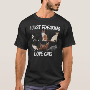 Cat For Men Women Cat Cat Lady Kitty Cats Animal T-Shirt