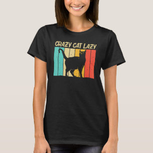 Cat For Women Mum Black Cat   Cat Person Cats T-Shirt