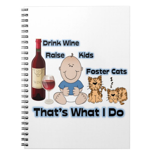 Cat Foster mum note book for cat foster notes (Front)