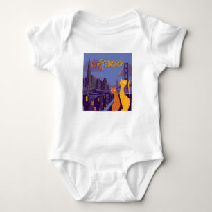 Cat Francisco Baby Bodysuit
